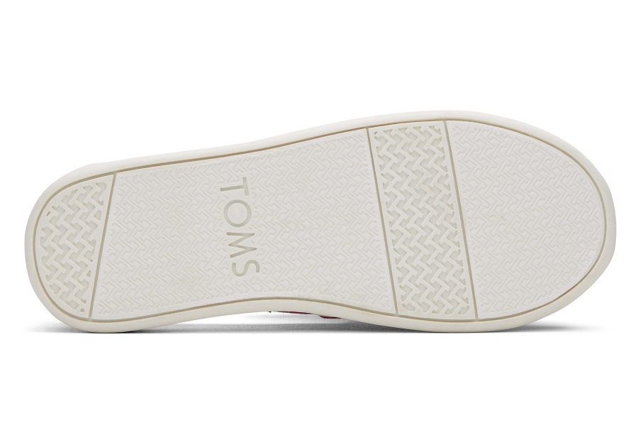 トムス ユース アルパルガータ フリル ラズベリー