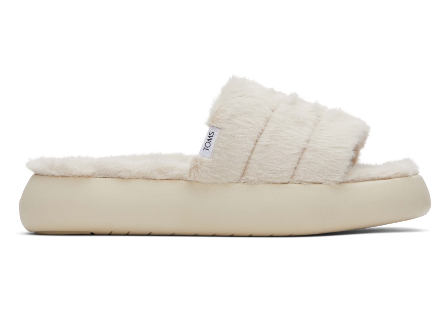 Toms Mallow Slide Beige