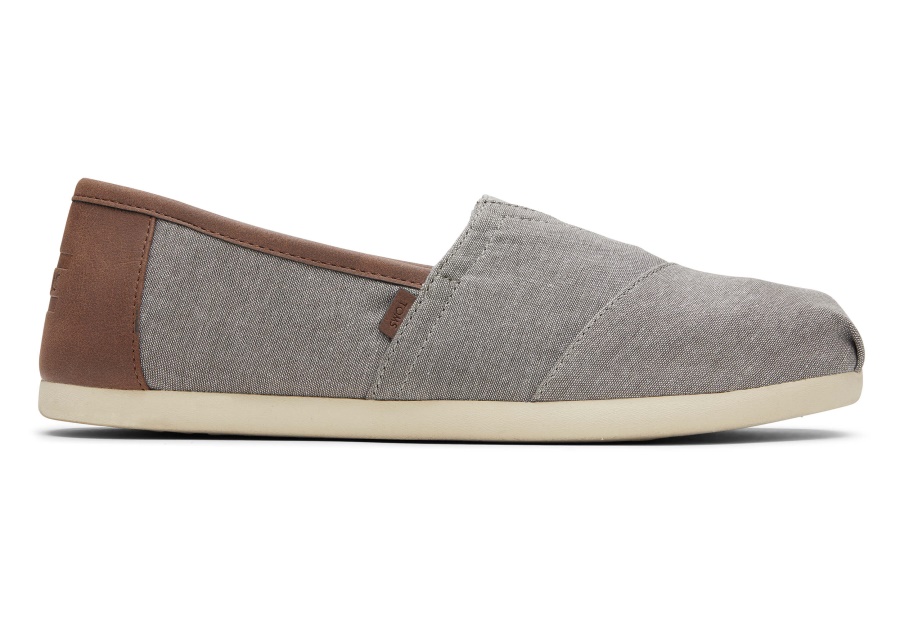 Toms Alpargata Synthetic Trim Grey