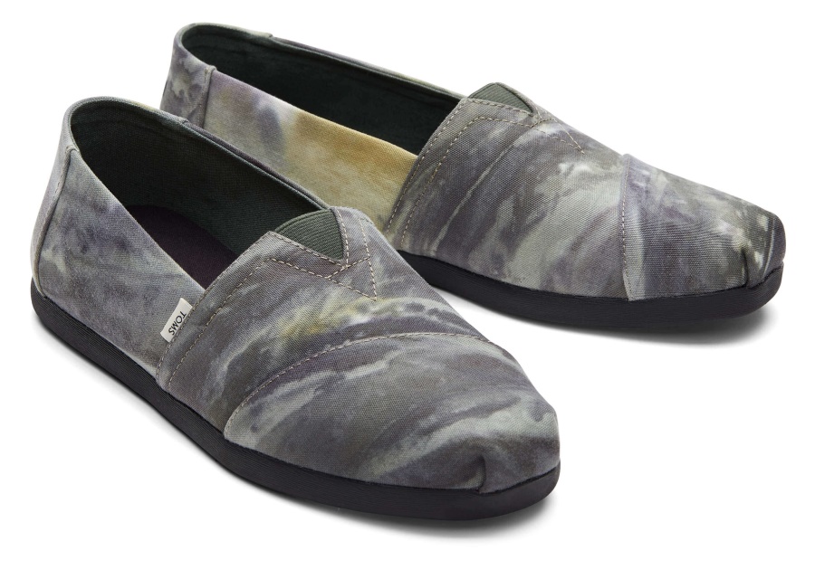 Toms Alpargata Tie Dye Cedar Green