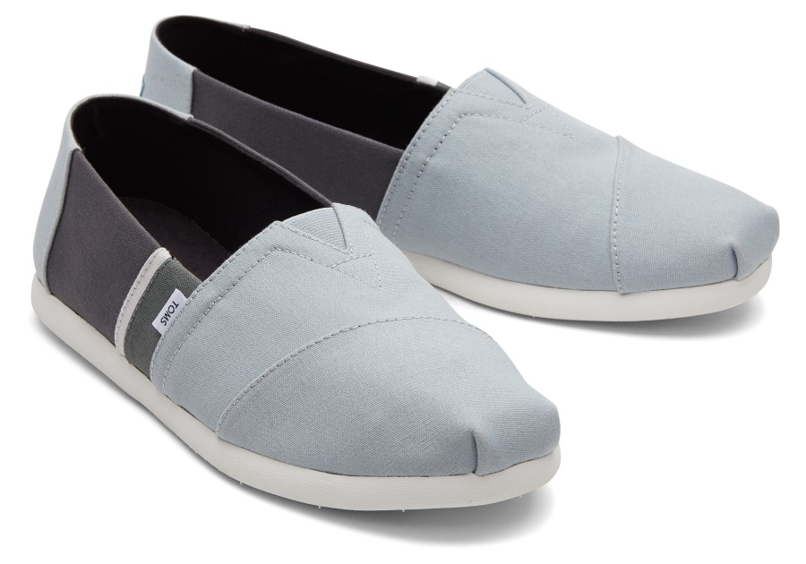 Toms Alpargata Colorblock Stone Grey New