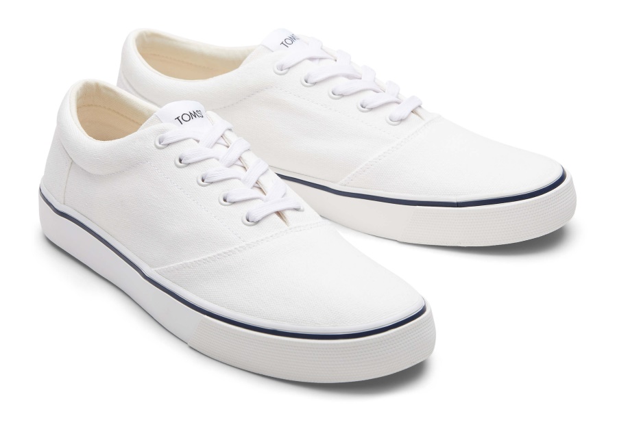 Toms Fenix White Canvas