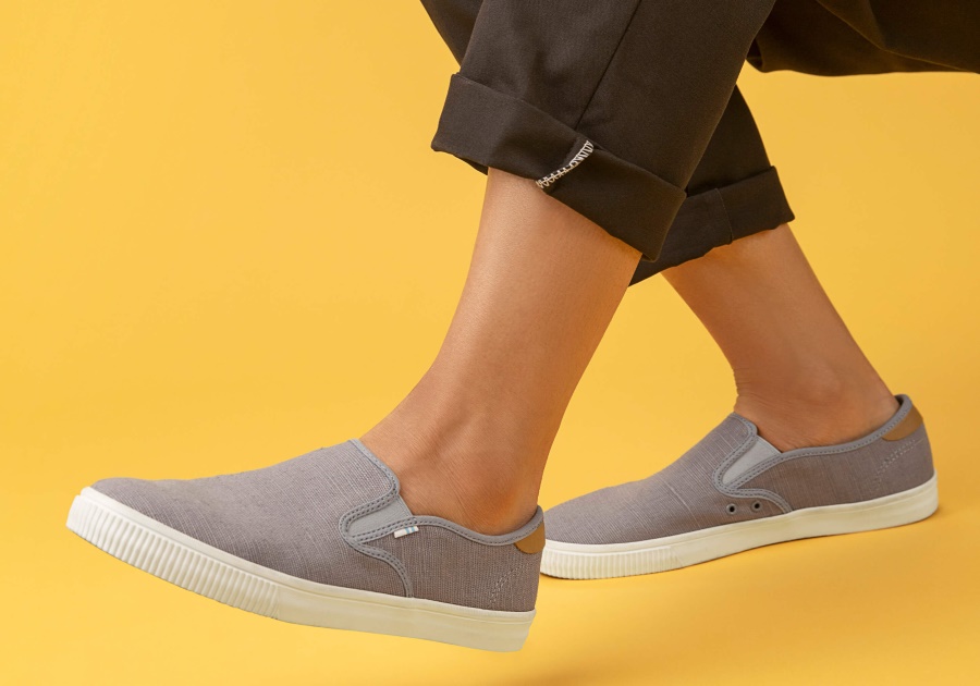 Baja Slip On Toms Grey