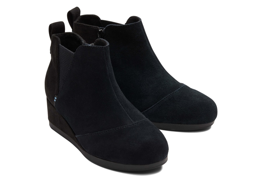 トムス ユース ケルシー ブーティ ブラック