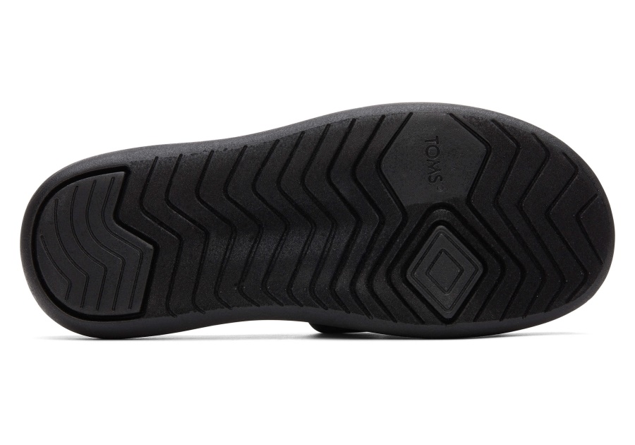 Toms Mallow Slide Repreve Black-Black